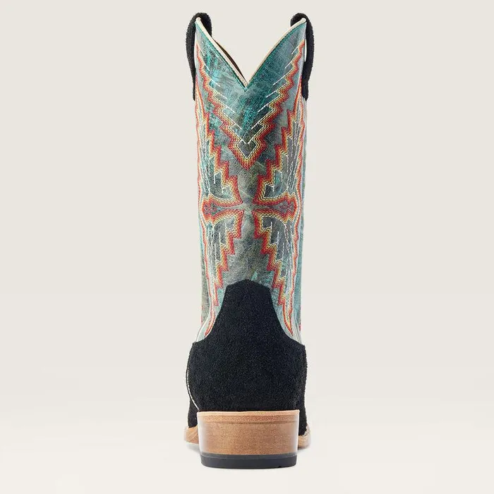Men Western Boots Ariat Futurity Showman Cowboy Boot Black Roughout Men Western Boots Ariat Futurity Showman Cowboy Boot Black Roughout