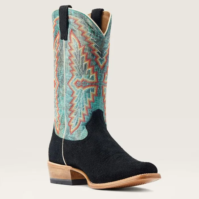 Men Western Boots Ariat Futurity Showman Cowboy Boot Black Roughout Men Western Boots Ariat Futurity Showman Cowboy Boot Black Roughout