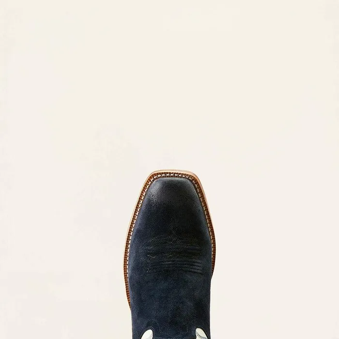 Men Western Boots Ariat Futurity Time Cowboy Boot Polo Blue Roughoutblanco Men Western Boots Ariat Futurity Time Cowboy Boot Polo Blue Roughoutblanco