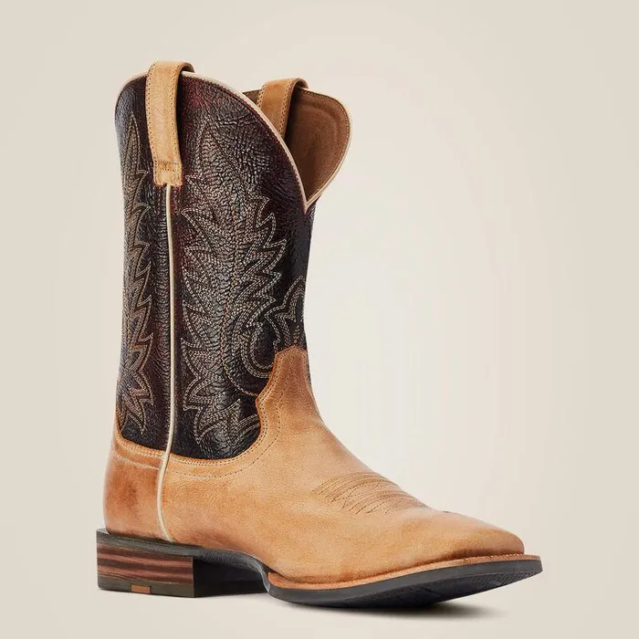 Men Western Boots Ariat Ridin High Western Boot Desert Tan Men Western Boots Ariat Ridin High Western Boot Desert Tan