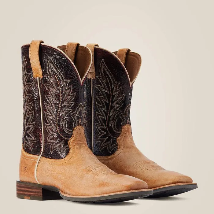 Men Western Boots Ariat Ridin High Western Boot Desert Tan Men Western Boots Ariat Ridin High Western Boot Desert Tan