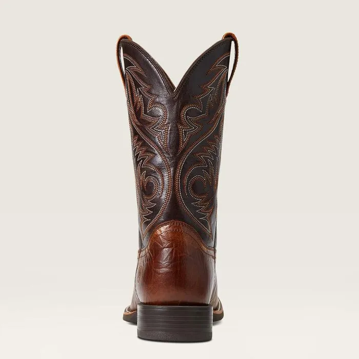 Men Western Boots Ariat Sport Herdsman Cowboy Boot Peanut Butterchaga Brown Men Western Boots Ariat Sport Herdsman Cowboy Boot Peanut Butterchaga Brown