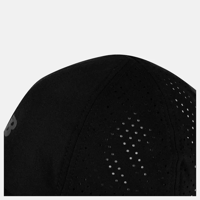 MenWomen 6 Panel Laser Performance Hat Black New Balance Hats MenWomen 6 Panel Laser Performance Hat Black New Balance Hats