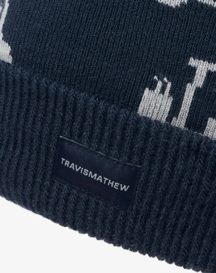 MenWomen Beanies TravisMathew MAPES BEANIE Total Eclipse MenWomen Beanies TravisMathew MAPES BEANIE Total Eclipse