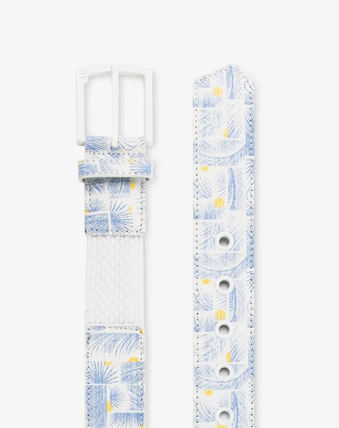MenWomen Belts TravisMathew COCONUT MOJITO CANVAS STRETCH BELT White MenWomen Belts TravisMathew COCONUT MOJITO CANVAS STRETCH BELT White