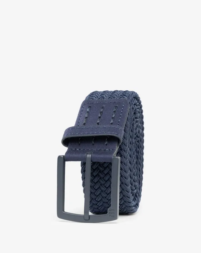 MenWomen Belts TravisMathew GRADE 20 STRETCH WOVEN BELT Blue Nights