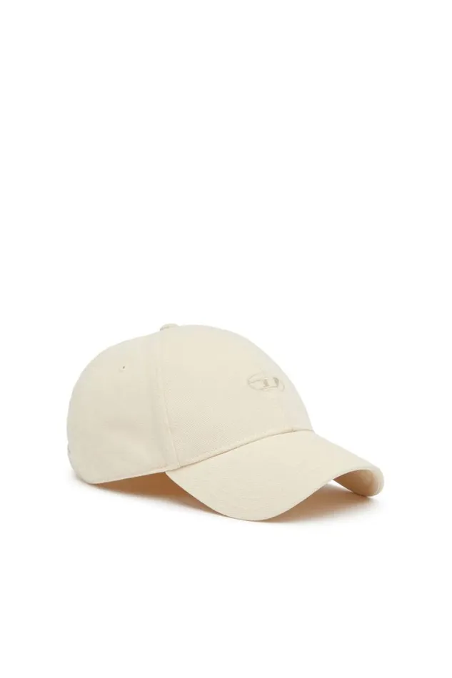MenWomen Diesel Caps Hats and Scarves CRUNWASH White