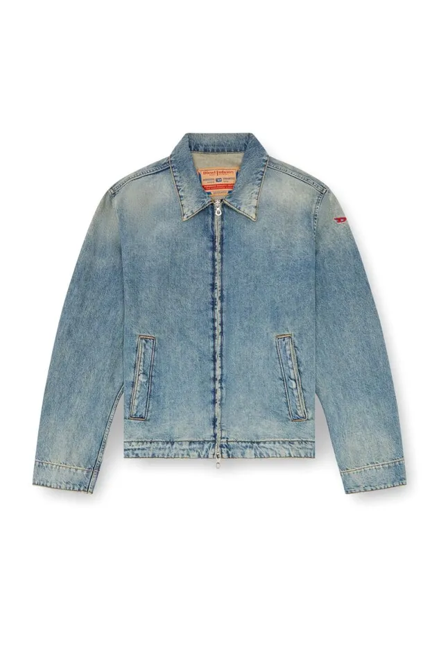 MenWomen Diesel Jackets DROHE Light Blue MenWomen Diesel Jackets DROHE Light Blue