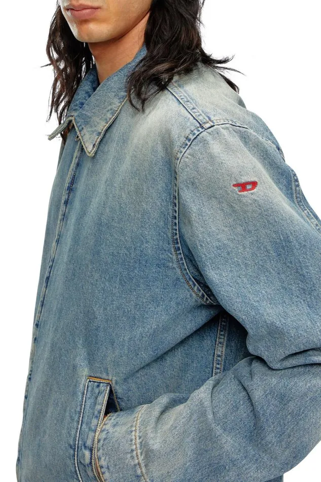 MenWomen Diesel Jackets DROHE Light Blue MenWomen Diesel Jackets DROHE Light Blue