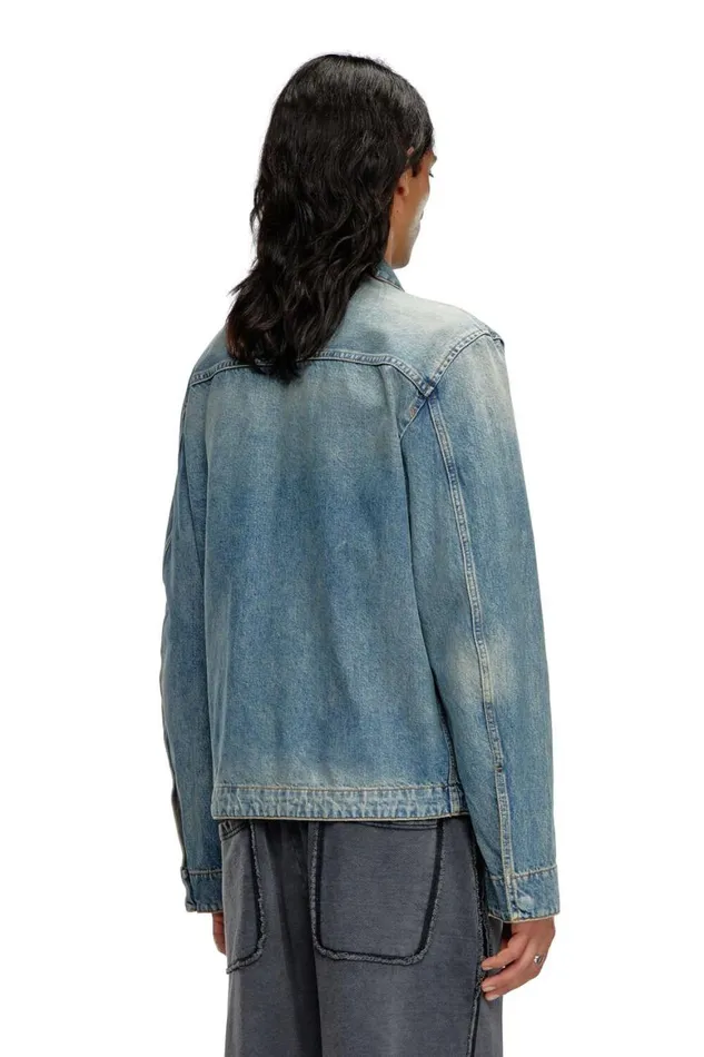 MenWomen Diesel Jackets DROHE Light Blue MenWomen Diesel Jackets DROHE Light Blue