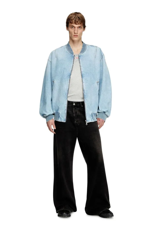MenWomen Diesel Jackets DVINZ Light Blue