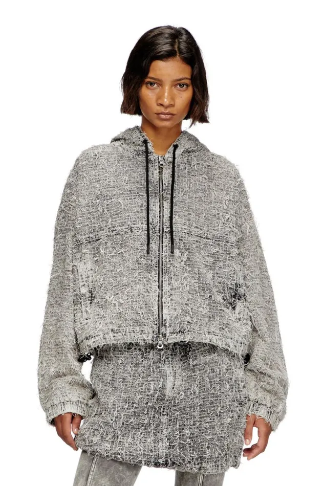 MenWomen Diesel Jackets DEFLOWS1 Grey MenWomen Diesel Jackets DEFLOWS1 Grey