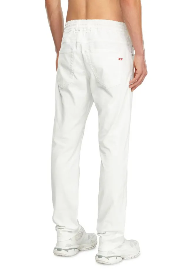 MenWomen Diesel Jeans Regular 2030 DKrooley Joggjeans 068HX White MenWomen Diesel Jeans Regular 2030 DKrooley Joggjeans 068HX White