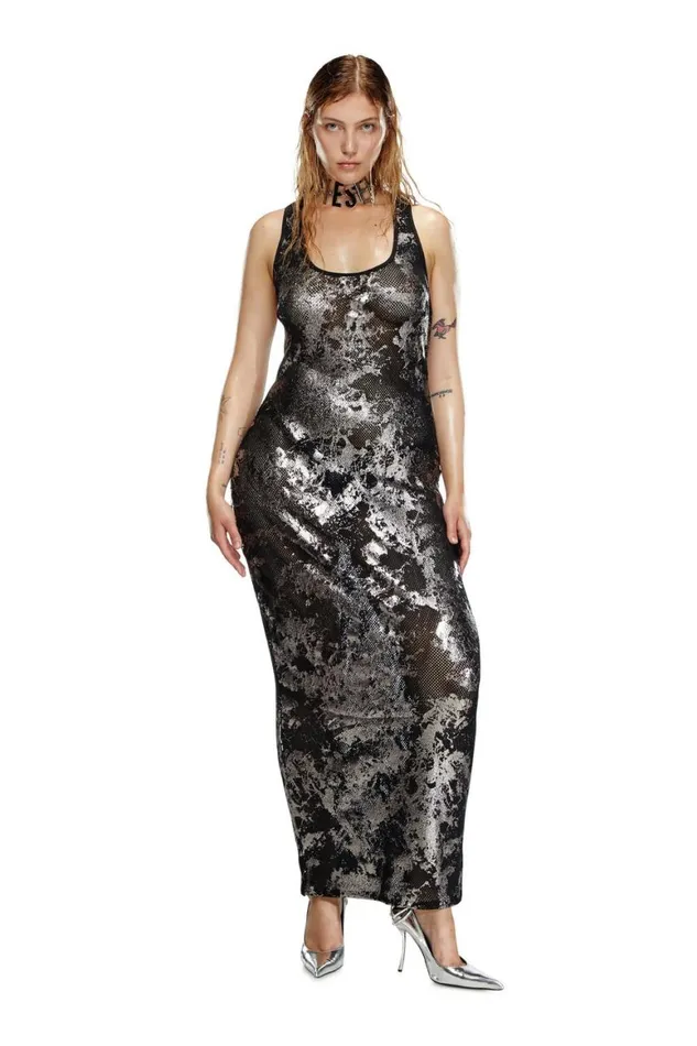 MenWomen Diesel Savage X Fenty CFINISHNETSLEEPSLIP Blacksilver MenWomen Diesel Savage X Fenty CFINISHNETSLEEPSLIP Blacksilver