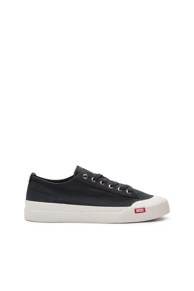 MenWomen Diesel Sneakers SATHOS LOW Black
