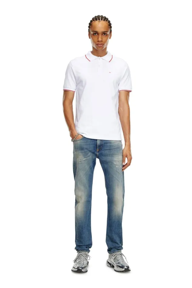 MenWomen Diesel TShirts and Polos TFERRYMICRODIV White