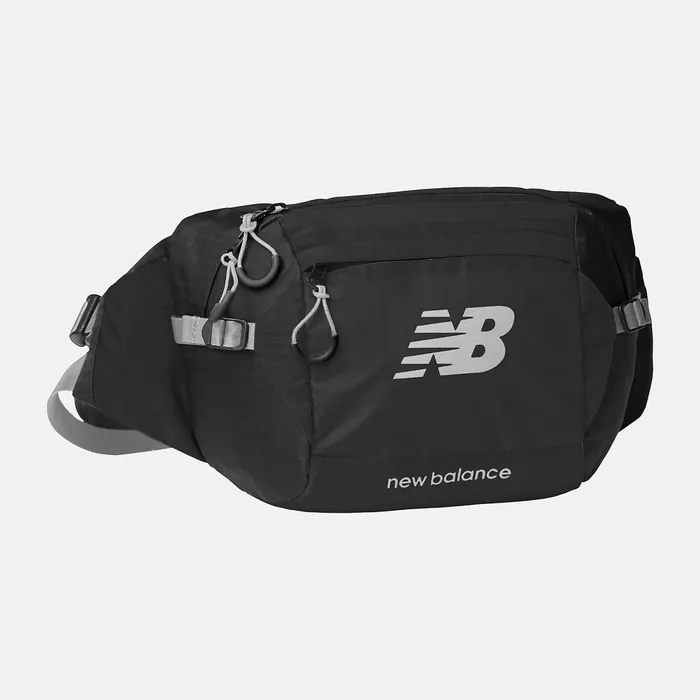 MenWomenKids Running Waist Bag Black New Balance Bags