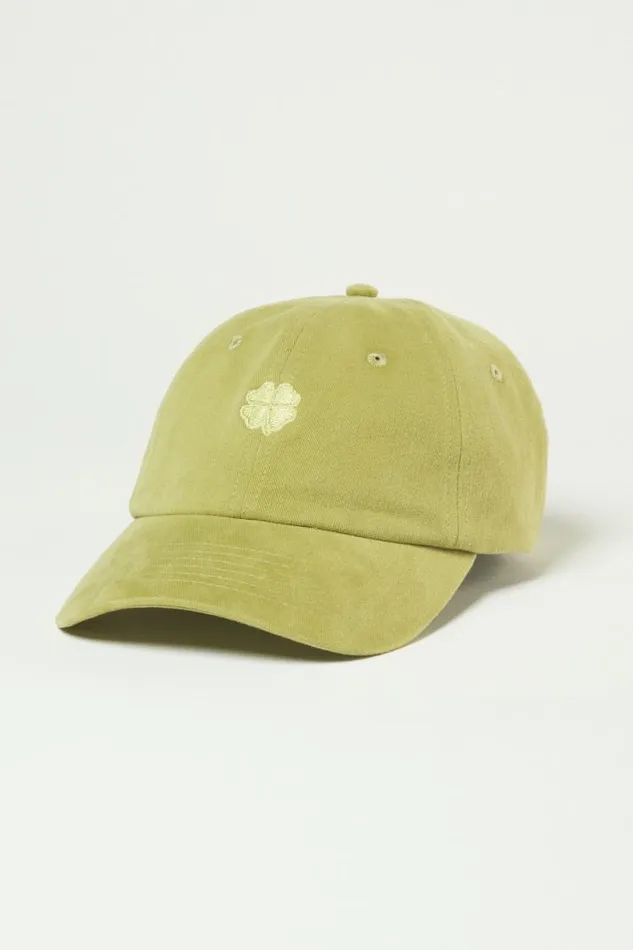 MenWomen Lucky Brand Hats Washed Canvas Baseball Cap 3768 Light Green