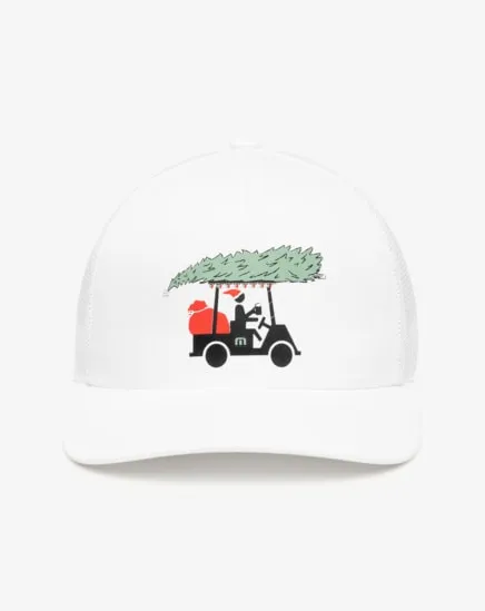MenWomen Snapbacks TravisMathew BAG OF GIFTS SNAPBACK HAT White