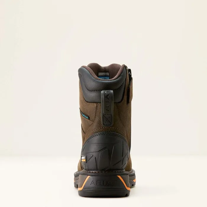 Men Work Boots Ariat Big Rig 8quot Waterproof Composite Toe Work Boot Iron Coffee Men Work Boots Ariat Big Rig 8quot Waterproof Composite Toe Work Boot Iron Coffee