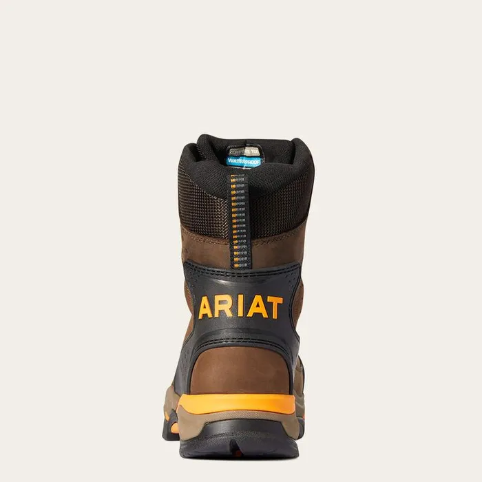 Men Work Boots Ariat Endeavor 8quot Waterproof Carbon Toe Work Boot Chocolate Brown Men Work Boots Ariat Endeavor 8quot Waterproof Carbon Toe Work Boot Chocolate Brown