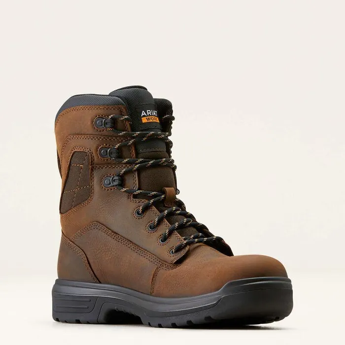 Men Work Boots Ariat Turbo 8quot Waterproof Work Boot Rich Brown Men Work Boots Ariat Turbo 8quot Waterproof Work Boot Rich Brown