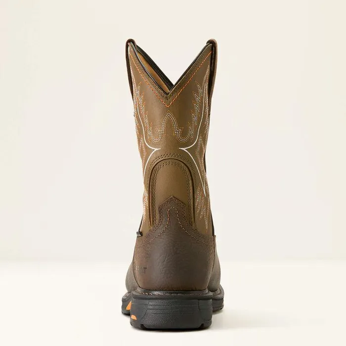 Men Work Boots Ariat WorkHog CSA Waterproof Insulated Composite Toe Work Boot Bruin Brown Men Work Boots Ariat WorkHog CSA Waterproof Insulated Composite Toe Work Boot Bruin Brown