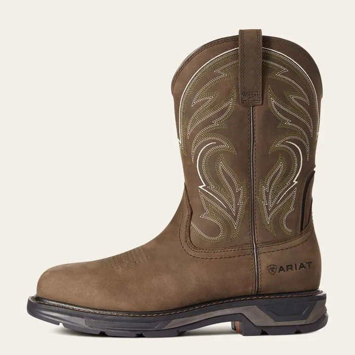 Men Work Boots Ariat WorkHog XT Cottonwood Carbon Toe Work Boot Distressed Brown Men Work Boots Ariat WorkHog XT Cottonwood Carbon Toe Work Boot Distressed Brown
