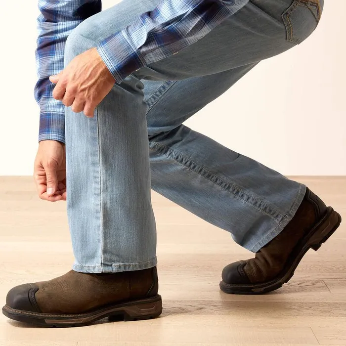 Men Workwear Ariat FR M4 Relaxed DuraStretch DuraLight Remming Boot Cut Jean Clemente Men Workwear Ariat FR M4 Relaxed DuraStretch DuraLight Remming Boot Cut Jean Clemente