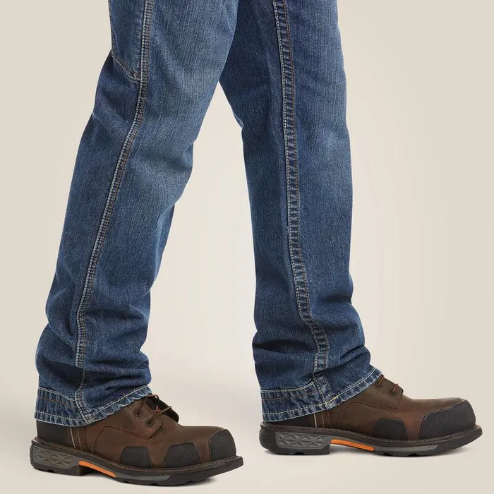 Men Workwear Ariat FR M4 Relaxed Workhorse Boot Cut Jean Flint Men Workwear Ariat FR M4 Relaxed Workhorse Boot Cut Jean Flint