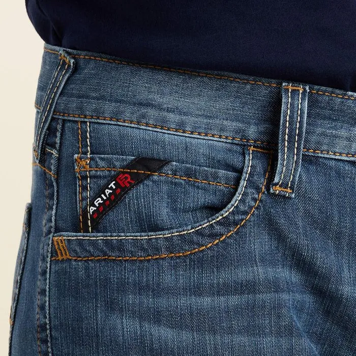 Men Workwear Ariat FR M7 Slim Duralight Stretch Basic Straight Jean Shaniko Men Workwear Ariat FR M7 Slim Duralight Stretch Basic Straight Jean Shaniko