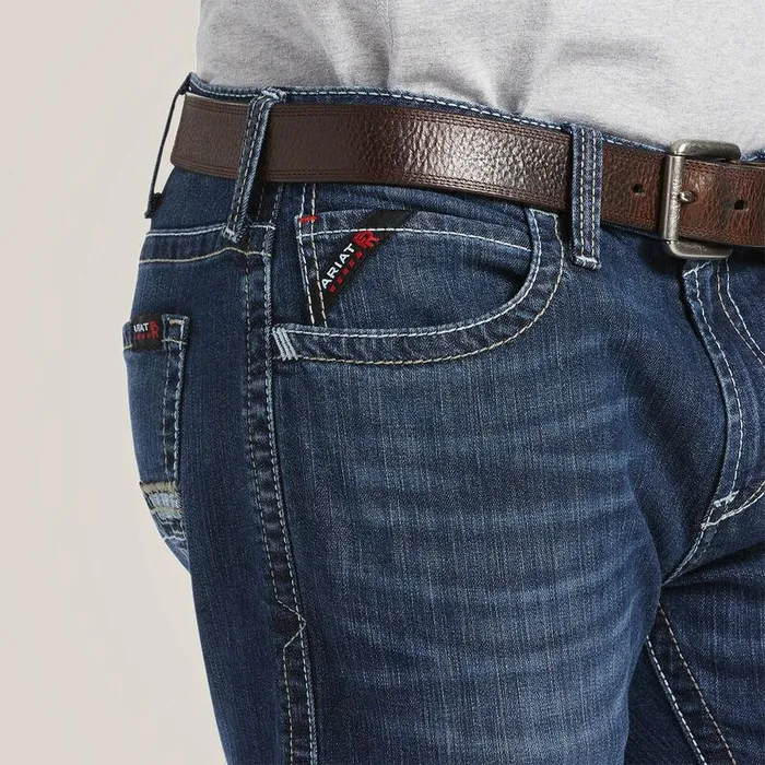 Men Workwear Ariat FR M7 Slim Stretch DuraLight Shoreway Straight Leg Jean Kelby Men Workwear Ariat FR M7 Slim Stretch DuraLight Shoreway Straight Leg Jean Kelby