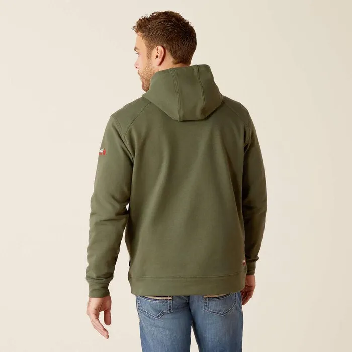 Men Workwear Ariat FR Solid Hoodie Beetle Men Workwear Ariat FR Solid Hoodie Beetle