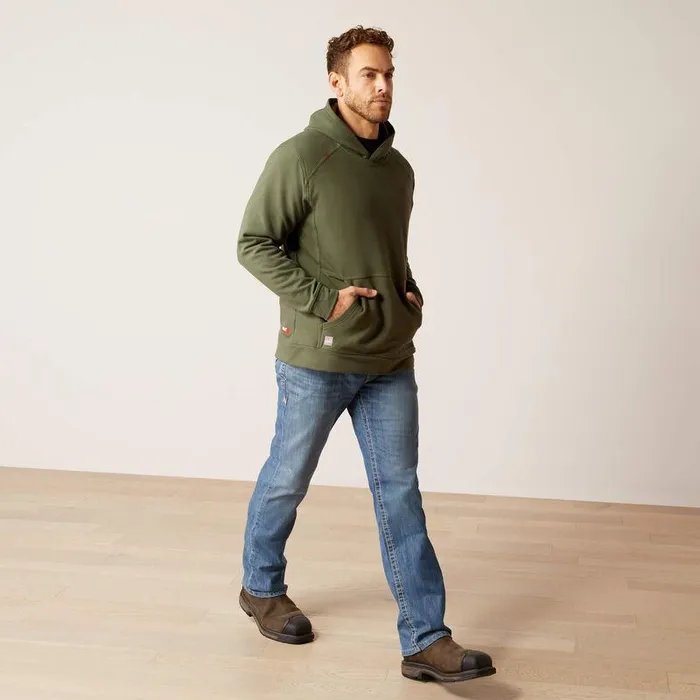 Men Workwear Ariat FR Solid Hoodie Beetle Men Workwear Ariat FR Solid Hoodie Beetle