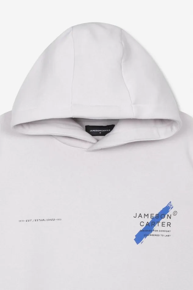 Mens EST Oversized Hoodie 8211 Off White Jameson Carter Hoodies and Sweatshirts