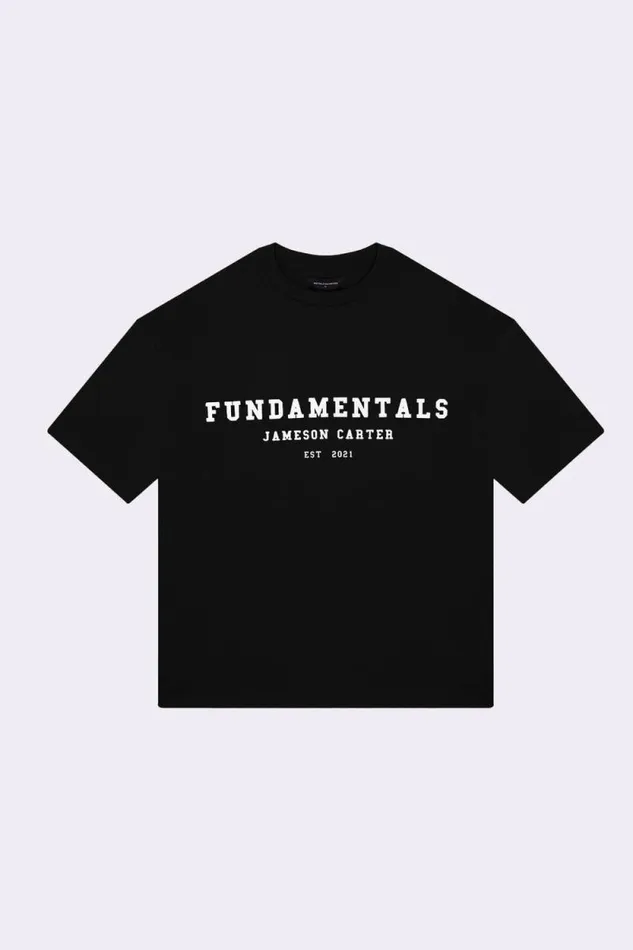 Mens Fundamentals TShirt 8211 Black Jameson Carter TShirts