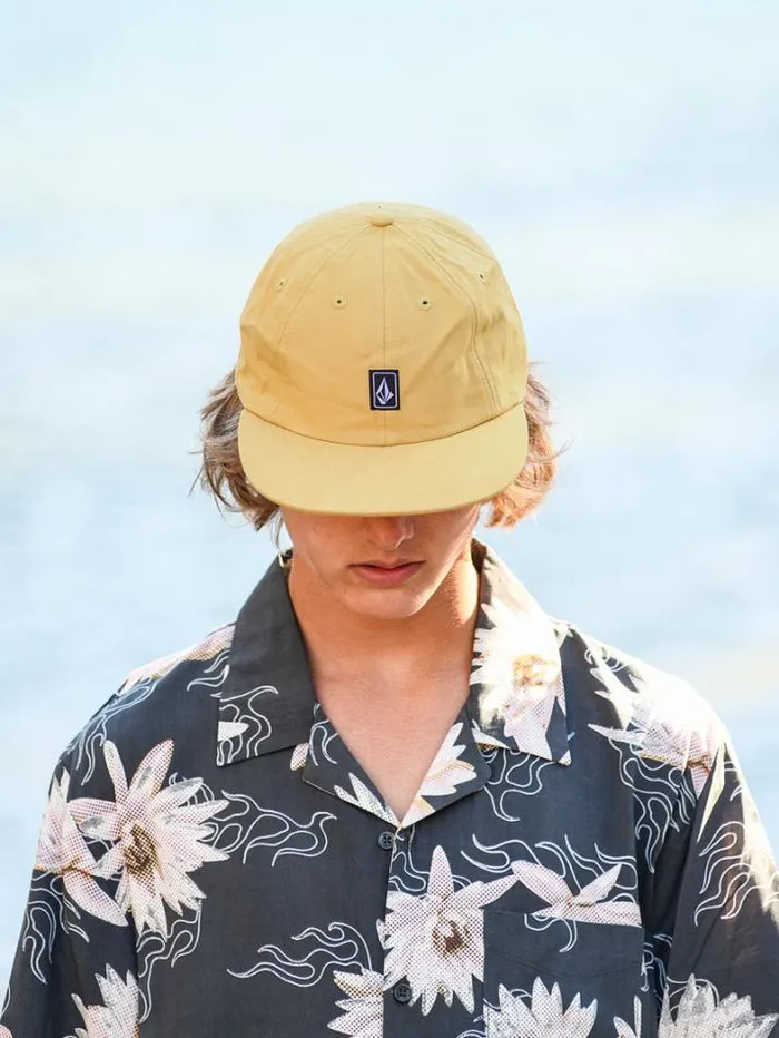 Mens Hats and Beanies Volcom Ramp Stone Adjustable Hat 8211 Mustard