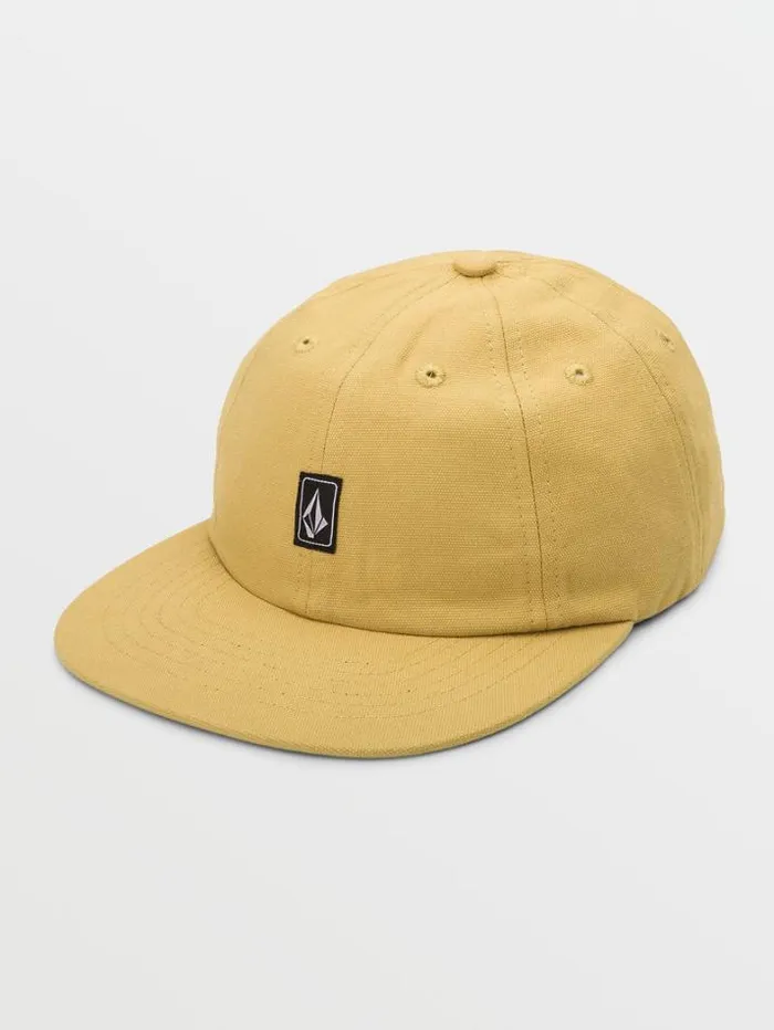 Mens Hats and Beanies Volcom Ramp Stone Adjustable Hat 8211 Mustard