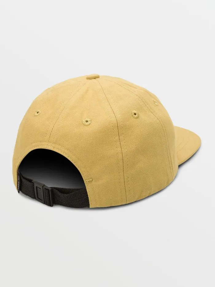 Mens Hats and Beanies Volcom Ramp Stone Adjustable Hat 8211 Mustard