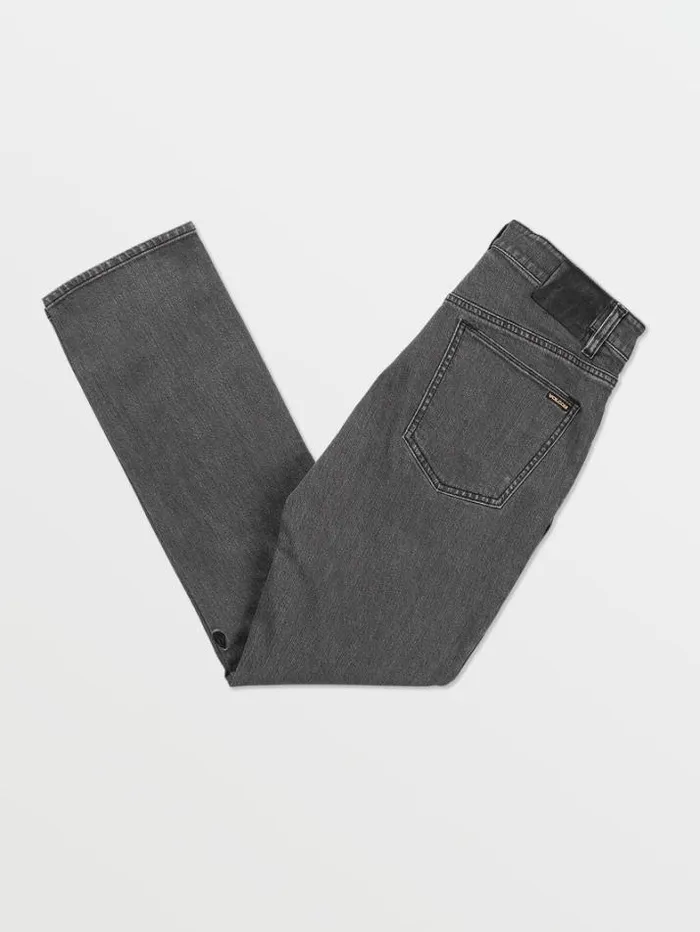 Mens Jeans Volcom Vorta Slim Fit Jeans 8211 Enzyme Grey