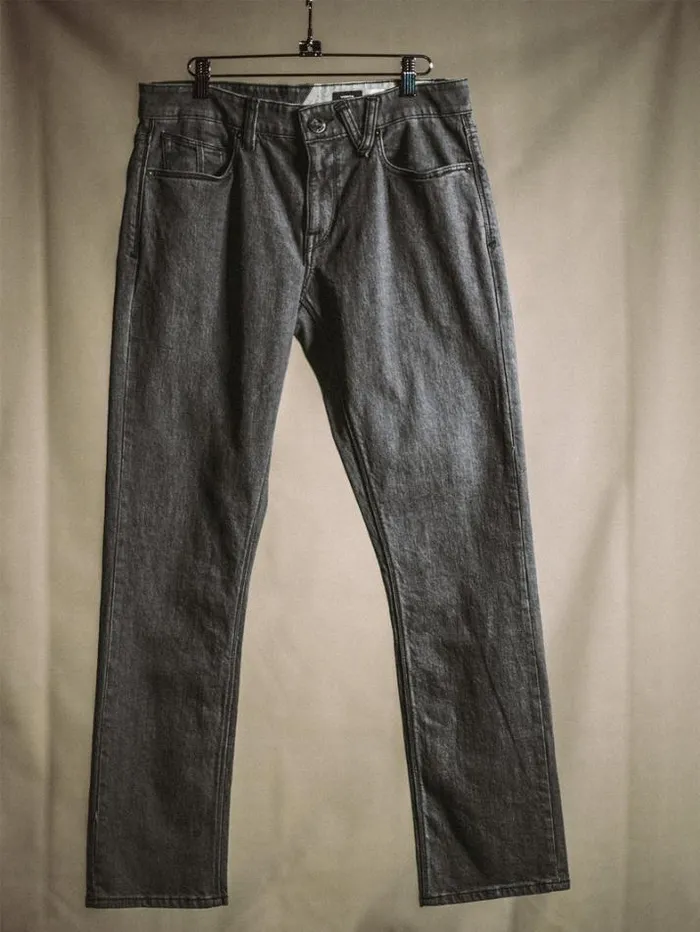 Mens Jeans Volcom Vorta Slim Fit Jeans 8211 Enzyme Grey