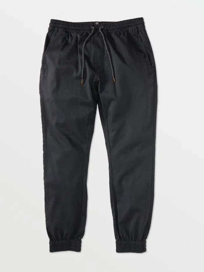 Mens Pants Volcom Frickin Slim Joggers 8211 Charcoal
