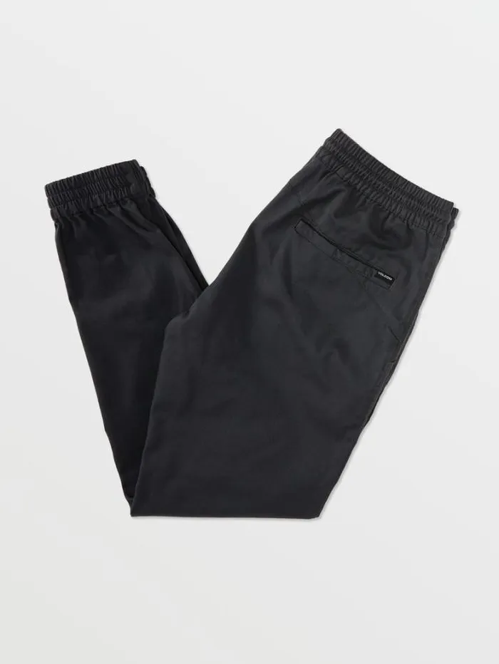 Mens Pants Volcom Frickin Slim Joggers 8211 Charcoal