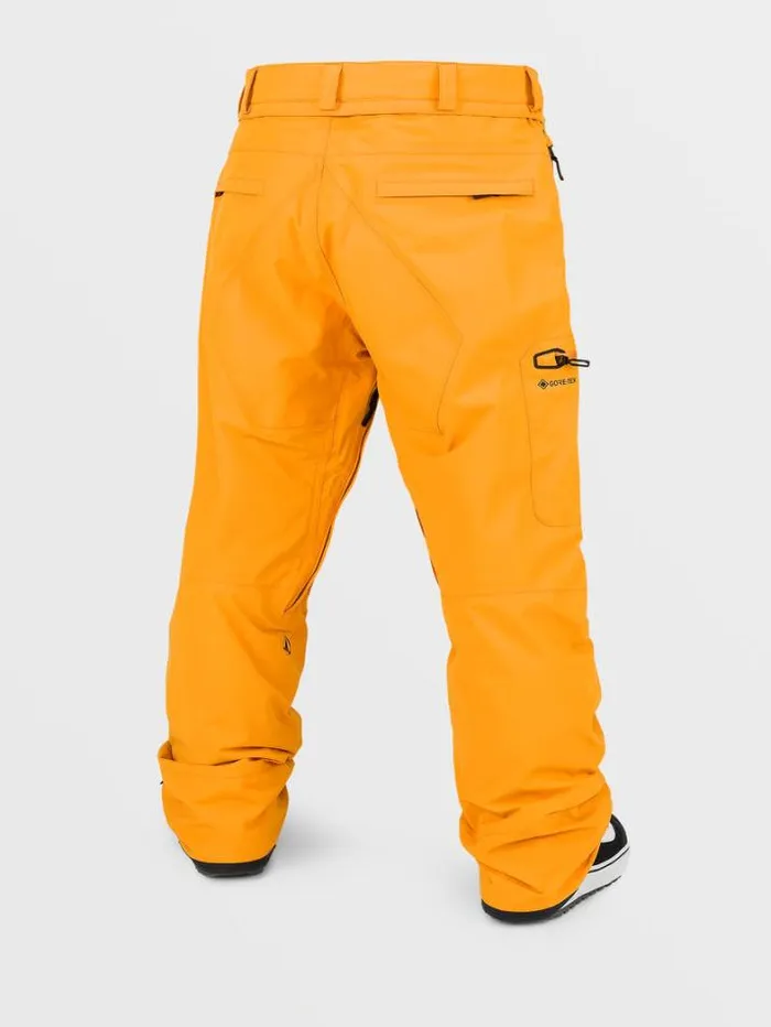 Mens Pants Volcom L GoreTex Pants 8211 Gold