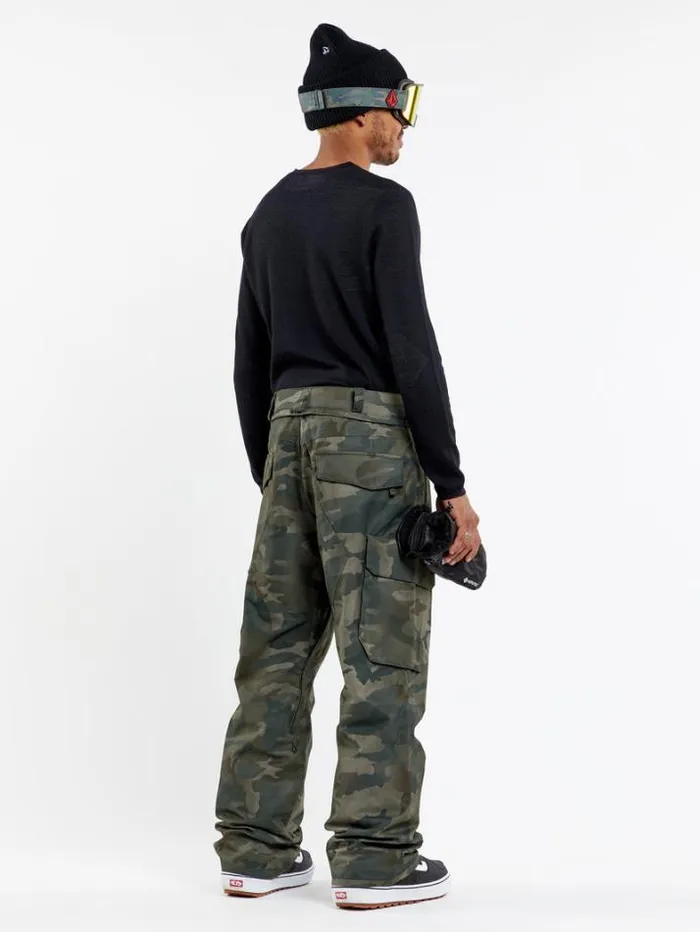 Mens Pants Volcom VCo Hunter Pants 8211 Cloudwash Camo