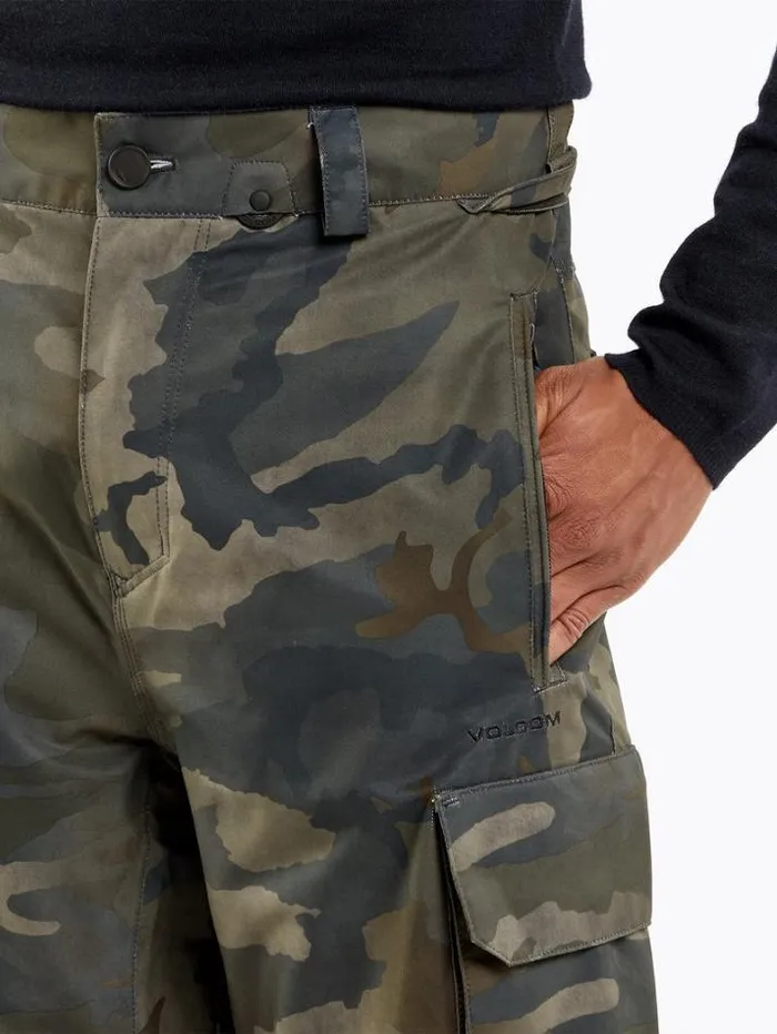 Mens Pants Volcom VCo Hunter Pants 8211 Cloudwash Camo