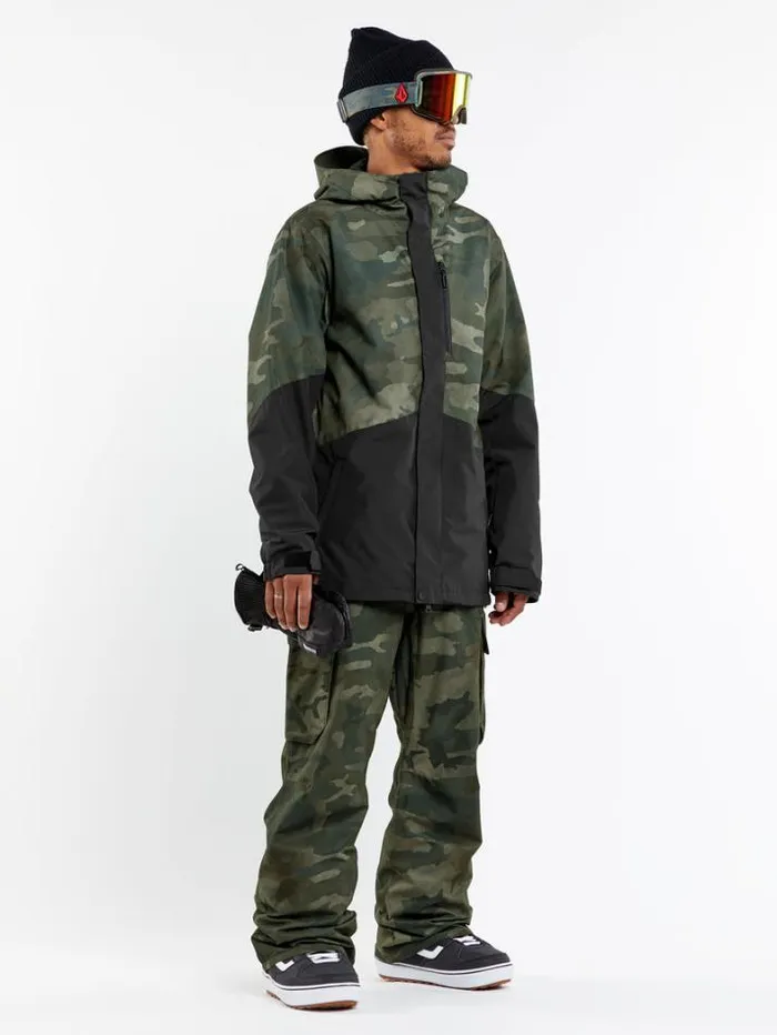 Mens Pants Volcom VCo Hunter Pants 8211 Cloudwash Camo
