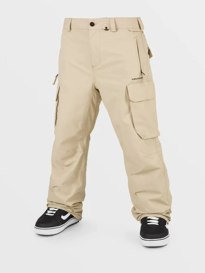 Mens Pants Volcom VCo Hunter Pants 8211 Khakiest