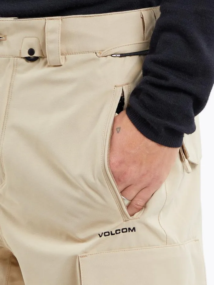 Mens Pants Volcom VCo Hunter Pants 8211 Khakiest