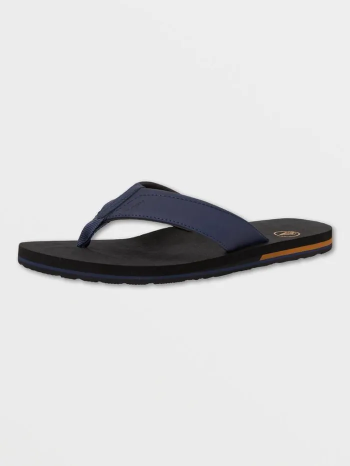 Mens Sandals Volcom Victor Sandals 8211 Atlantic